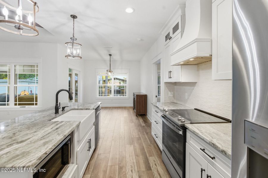 Furnished interior view inside a new home in , Florahome (Image 19).