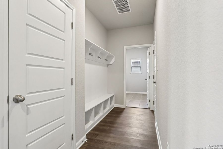 Spacious, unfurnished interior of a new home in Legendary Trails - Classic Series, Cibolo (Image 25). Spacious, unfurnished interior of a new home in Legendary Trails - Classic Series, Cibolo (Image 25).