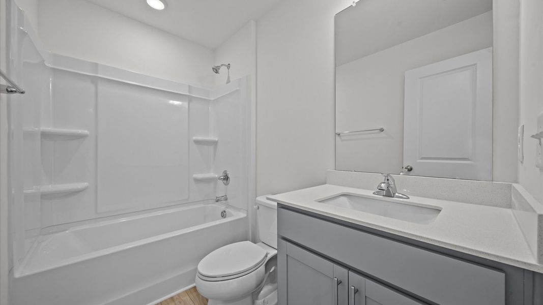 Furnished interior view inside a new home in Provisions at Courtland, Sanford (Image 21).