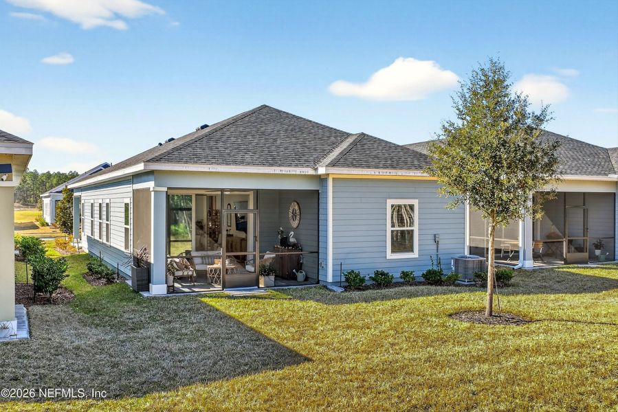 Exterior details and patio area of a home in , St. Johns (Image 3). Exterior details and patio area of a home in , St. Johns (Image 3).