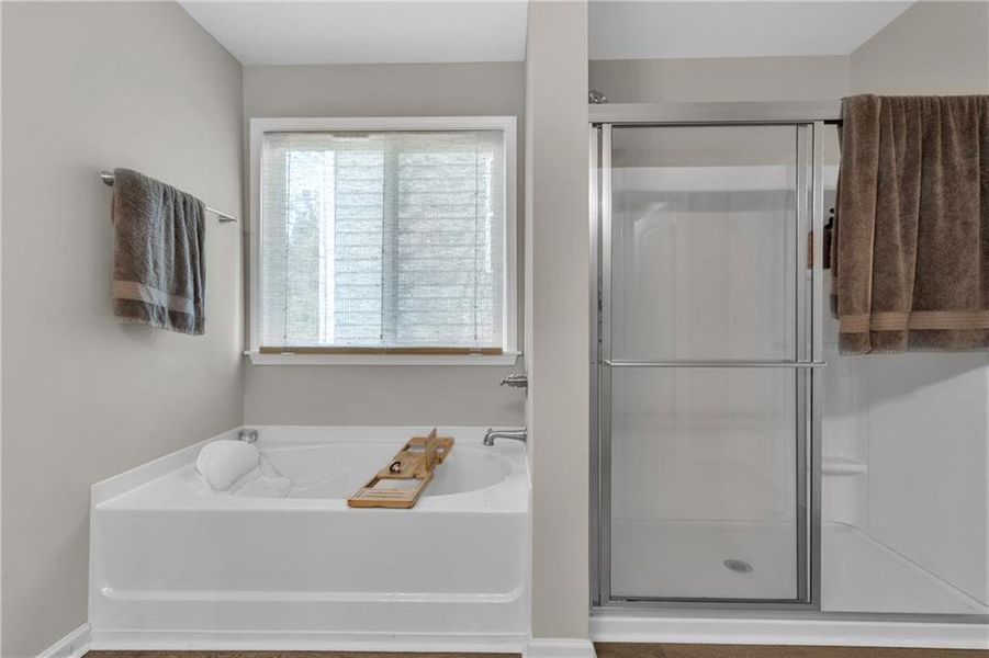 Furnished interior view inside a new home in Twin Lakes, Hoschton (Image 27).