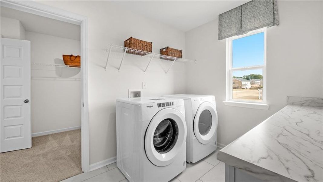 Furnished interior view inside a new home in Westland, Bogart (Image 5).