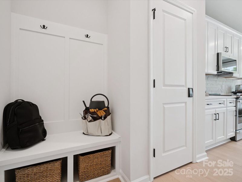 Built-In Drop Zone for Hassel Free Entry Built-In Drop Zone for Hassel Free Entry