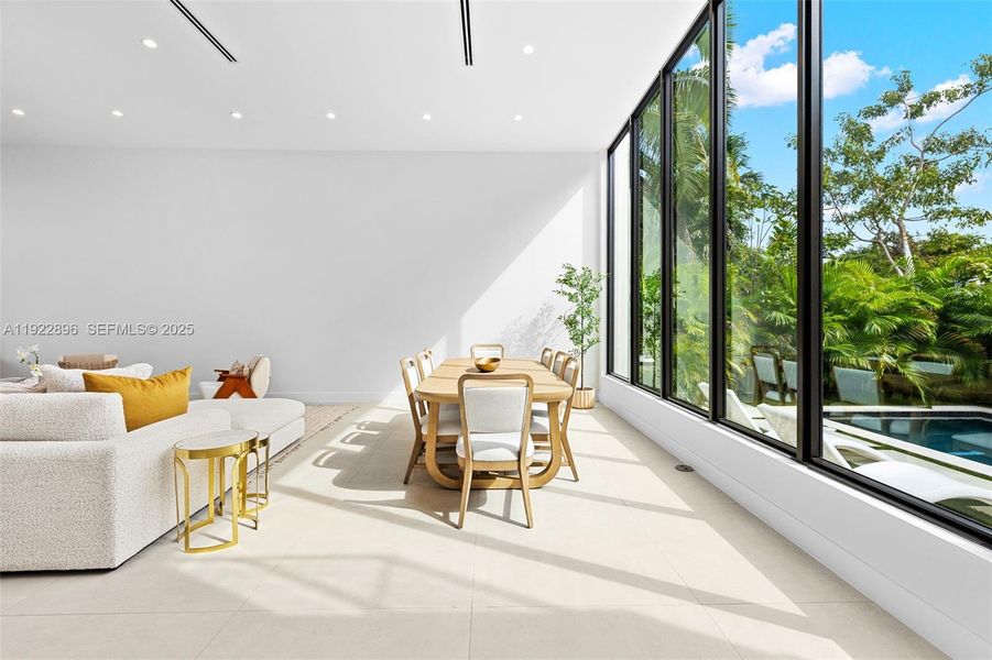 Exterior details and patio area of a home in , Miami (Image 26).