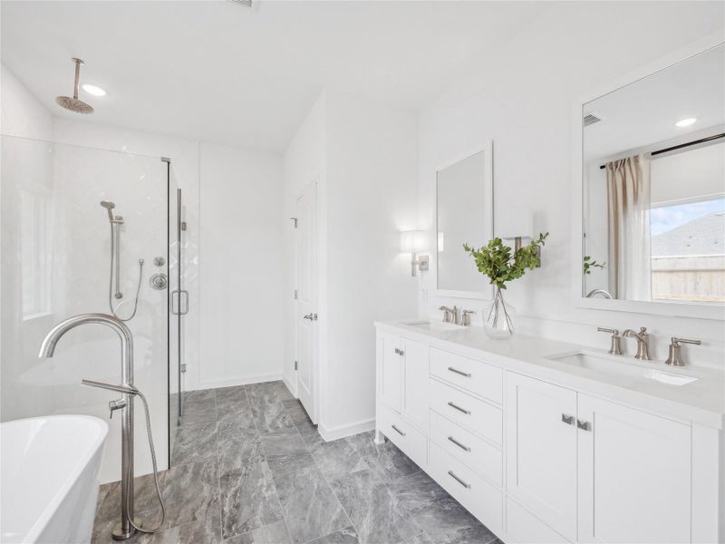 Spa-like primary bath Spa-like primary bath