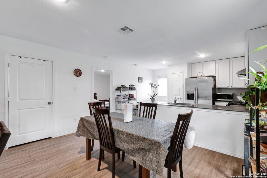 Furnished interior view inside a new home in Crescent Hills: Cottage Collection, San Antonio (Image 7). Furnished interior view inside a new home in Crescent Hills: Cottage Collection, San Antonio (Image 7).