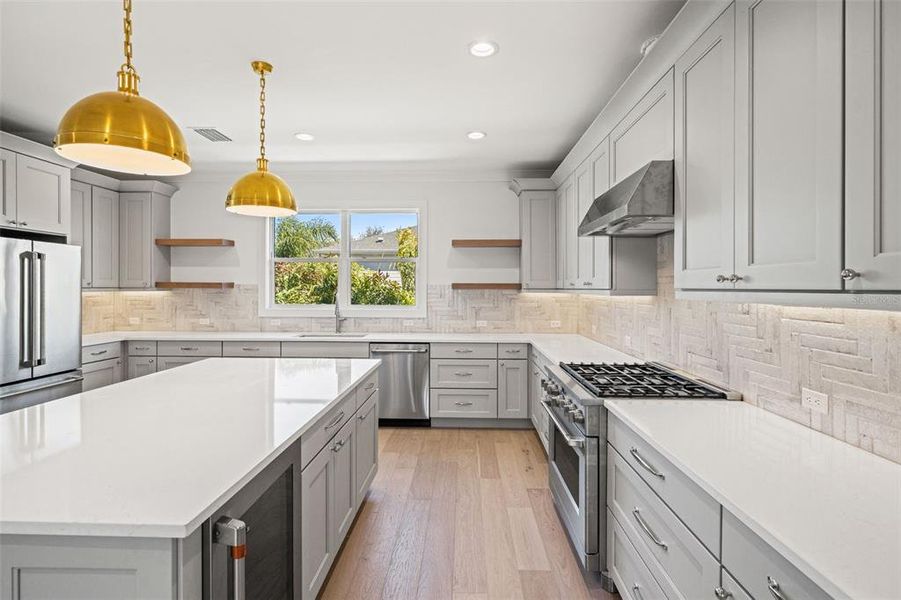 Furnished interior view inside a new home in , Tampa (Image 15).