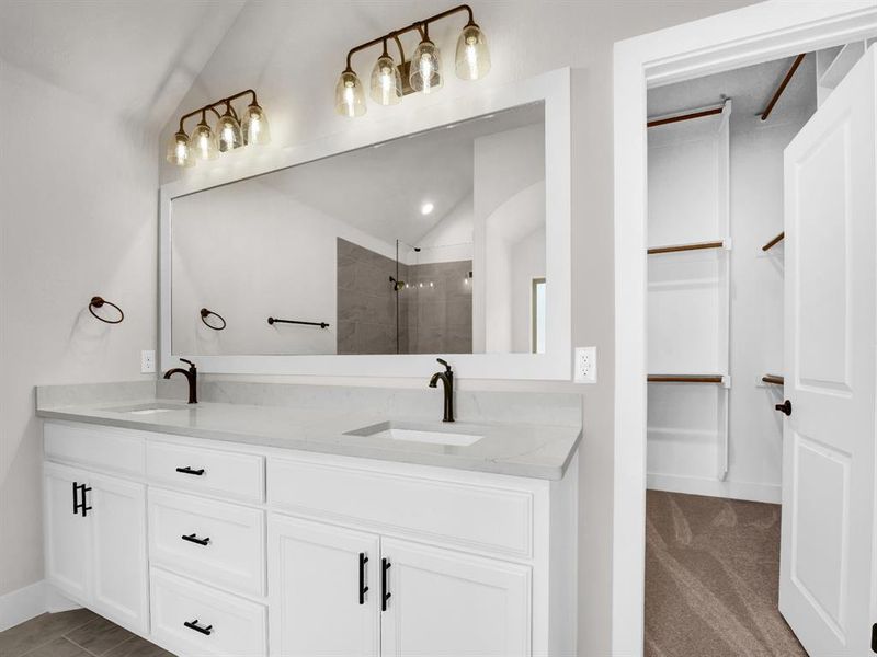 Furnished interior view inside a new home in , Azle (Image 11).