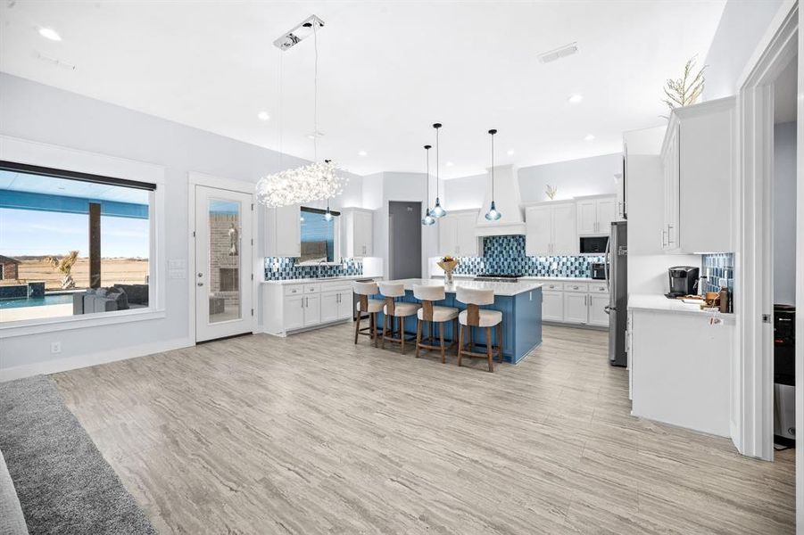 Furnished interior view inside a new home in , Maypearl (Image 6).