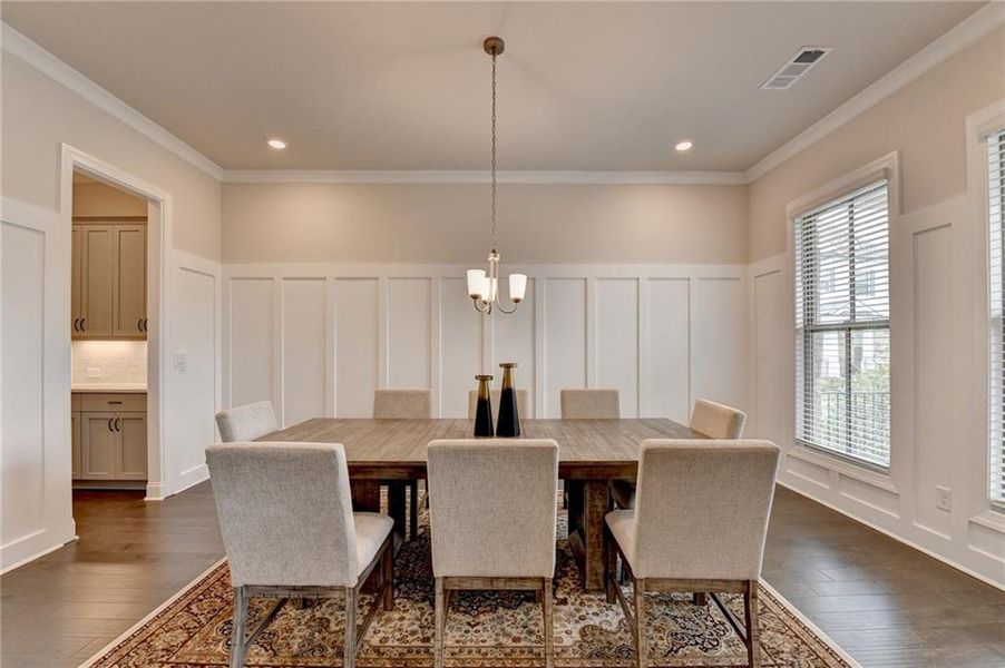 Furnished interior view inside a new home in , Duluth (Image 6).