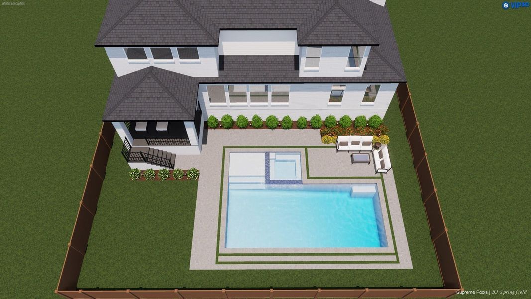 pool rendering