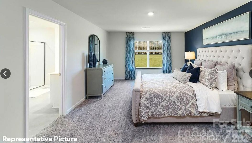 Furnished interior view inside a new home in Brinkley Ridge, Kings Mountain (Image 16).