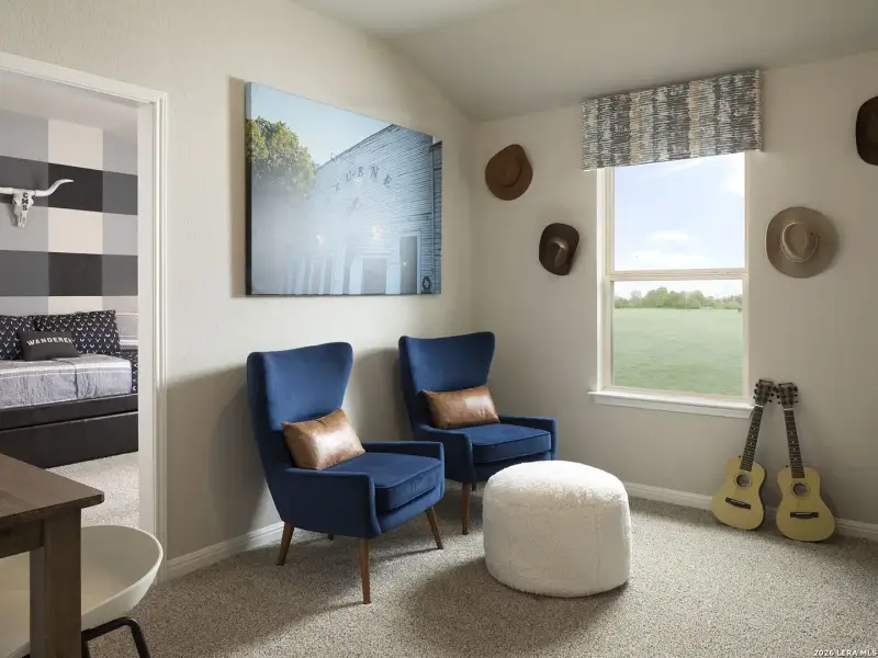 Furnished interior view inside a new home in Stetson Ridge, Marion (Image 8).