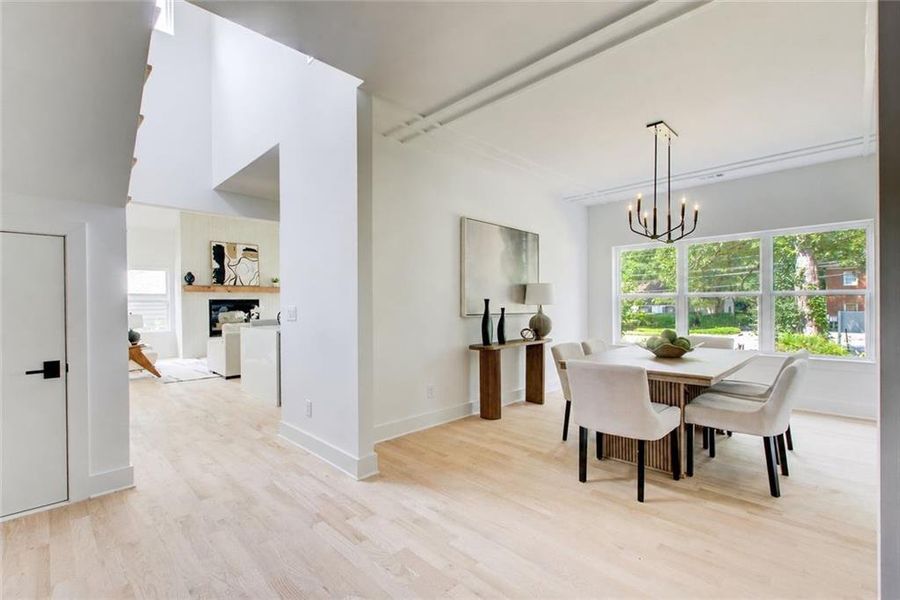 Furnished interior view inside a new home in , Tucker (Image 28).