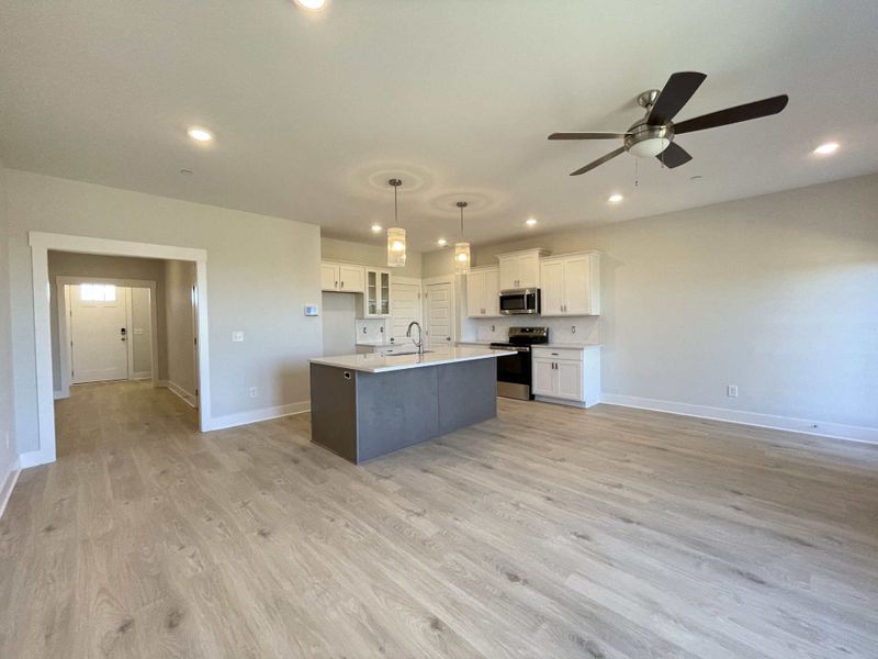 Furnished interior view inside a new home in The Grove at Kennesaw Farms, Gallatin (Image 4).