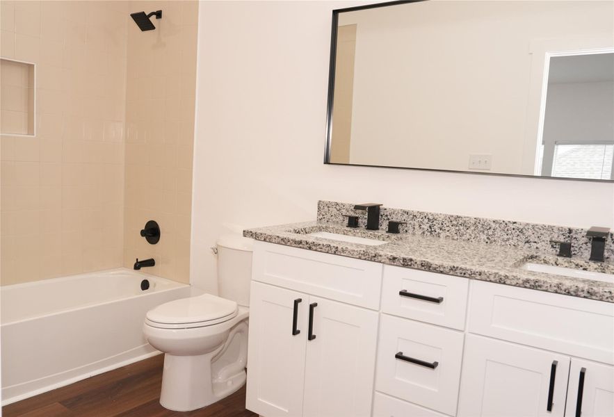 Hall bathroom upstairs