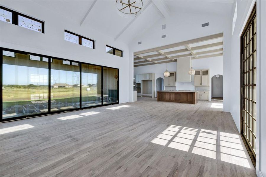 Spacious, unfurnished interior of a new home in , Krum (Image 17).