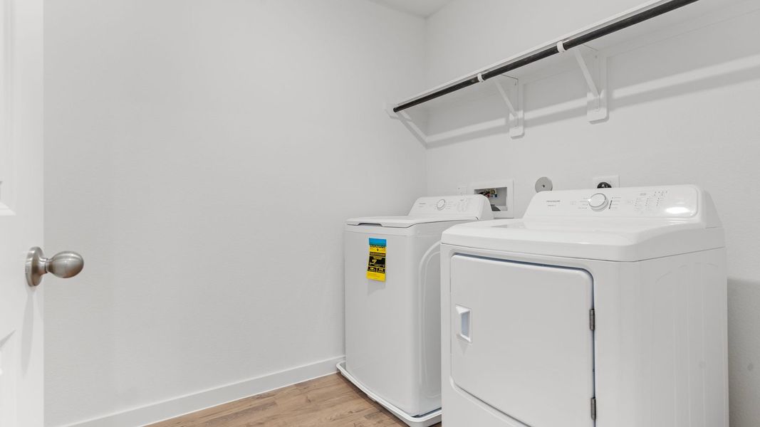 Furnished interior view inside a new home in Villarosa at Tamarron, Katy (Image 17).