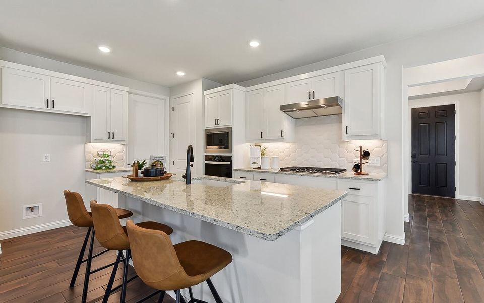 Furnished interior view inside a new home in Kissing Tree, San Marcos (Image 11).