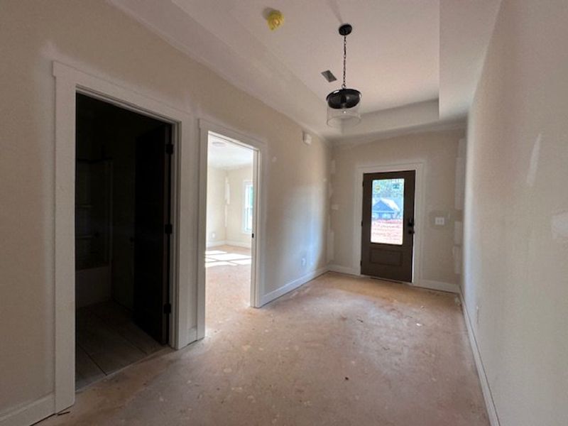 In-progress construction of a new home in Deer Creek, Moreland, GA (Image 4). In-progress construction of a new home in Deer Creek, Moreland, GA (Image 4).