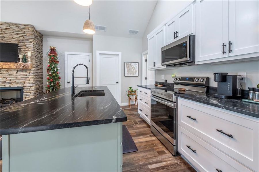 Furnished interior view inside a new home in , Jasper (Image 10). Furnished interior view inside a new home in , Jasper (Image 10).