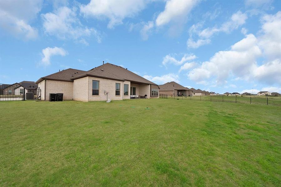 Exterior details and patio area of a home in , Mesquite (Image 4).
