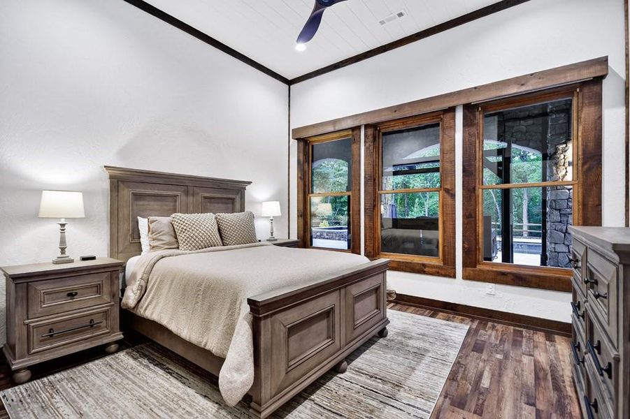 Furnished interior view inside a new home in , Mineral Bluff (Image 69).