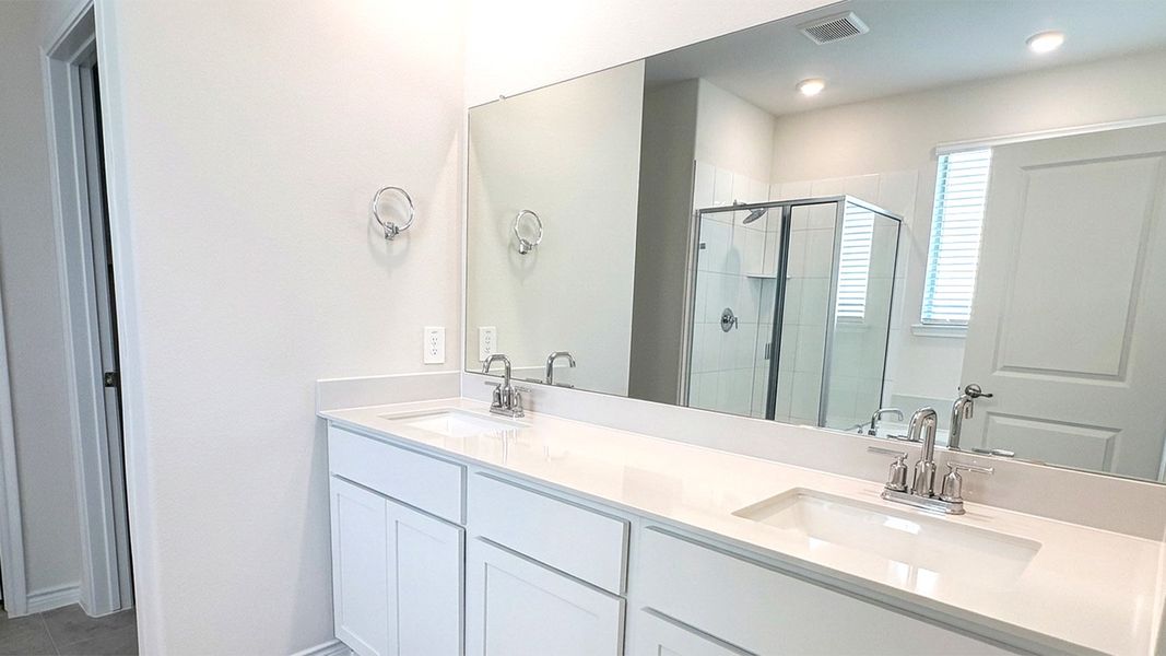 Furnished interior view inside a new home in Madera, Royse City (Image 6).