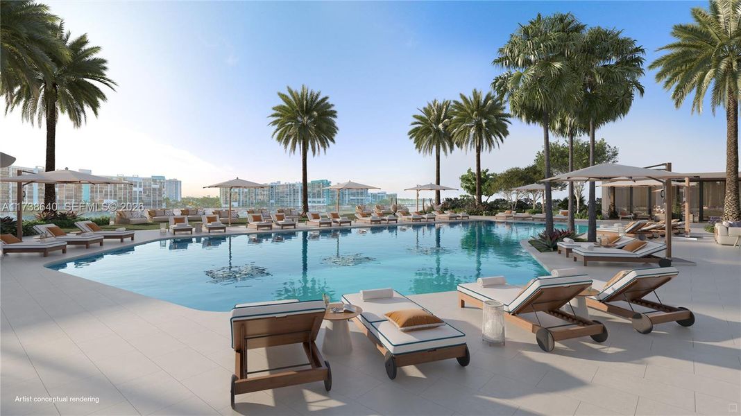 Community amenities in Icon Beach Residences, Hollywood (Image 14).