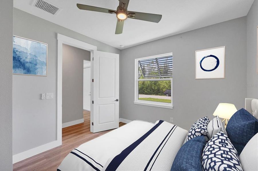 Furnished interior view inside a new home in , Port Charlotte (Image 10). Furnished interior view inside a new home in , Port Charlotte (Image 10).