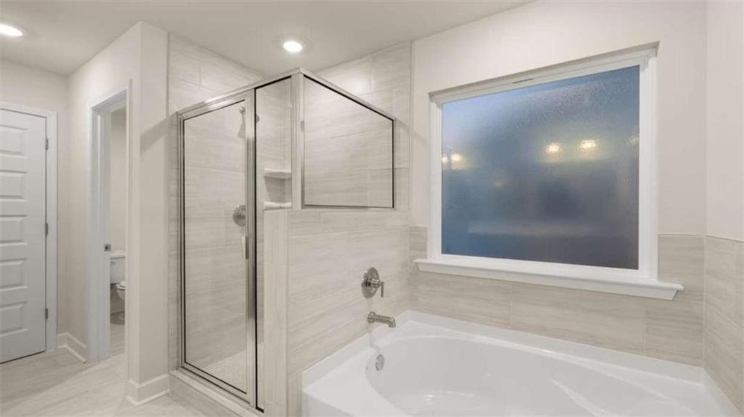 Furnished interior view inside a new home in Heritage Pointe, Senoia (Image 27).