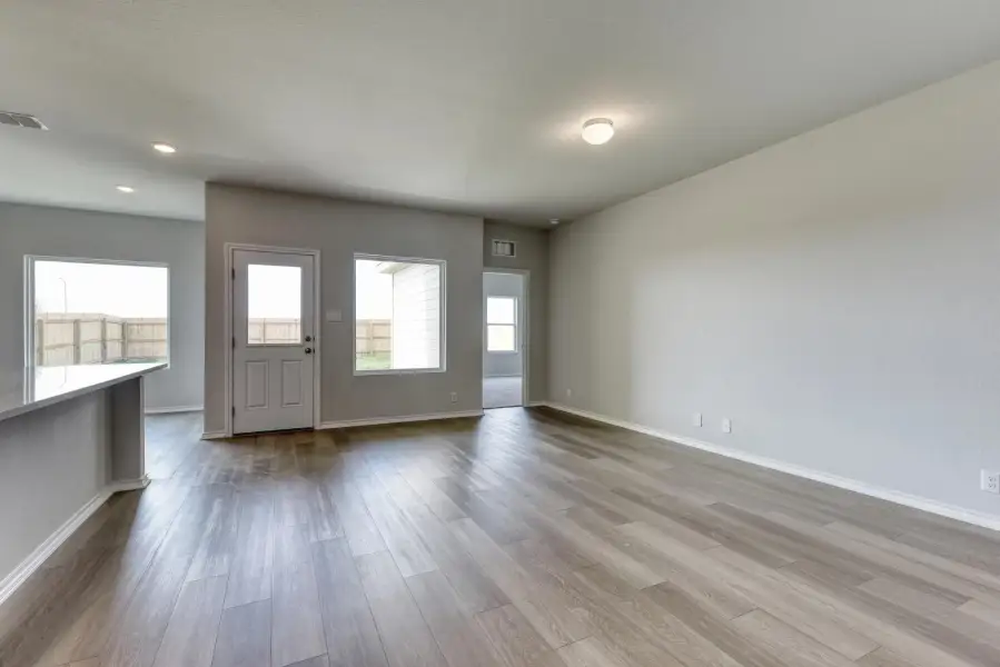 Representative unfurnished interior of a home built from the Cartwright by Ashton Woods in Saddlebrook Ranch, Schertz (Image 7). Representative unfurnished interior of a home built from the Cartwright by Ashton Woods in Saddlebrook Ranch, Schertz (Image 7).