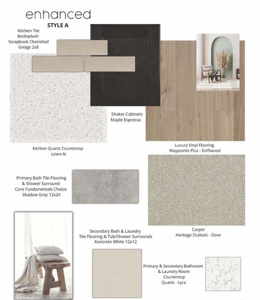 Sample of building materials used in homes in Parkton Square, Kyle (Image 15). Sample of building materials used in homes in Parkton Square, Kyle (Image 15).