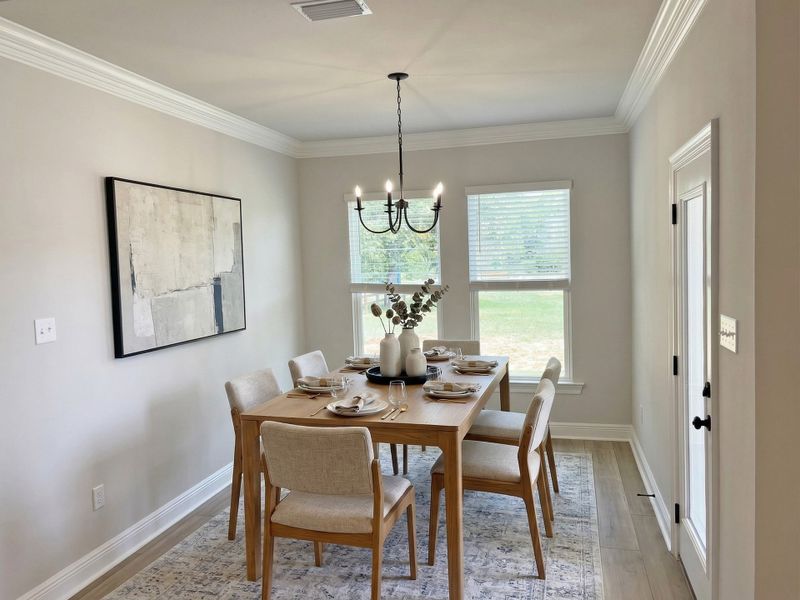 Furnished interior view inside a new home in Houston Place, Crestview (Image 5).