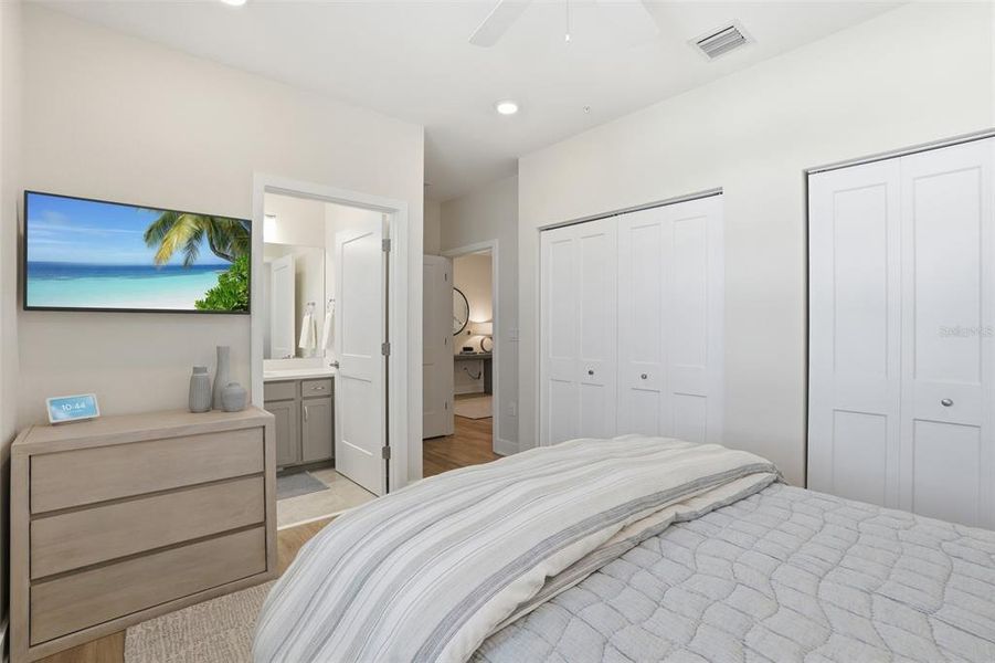 Furnished interior view inside a new home in , Bonita Springs (Image 48).
