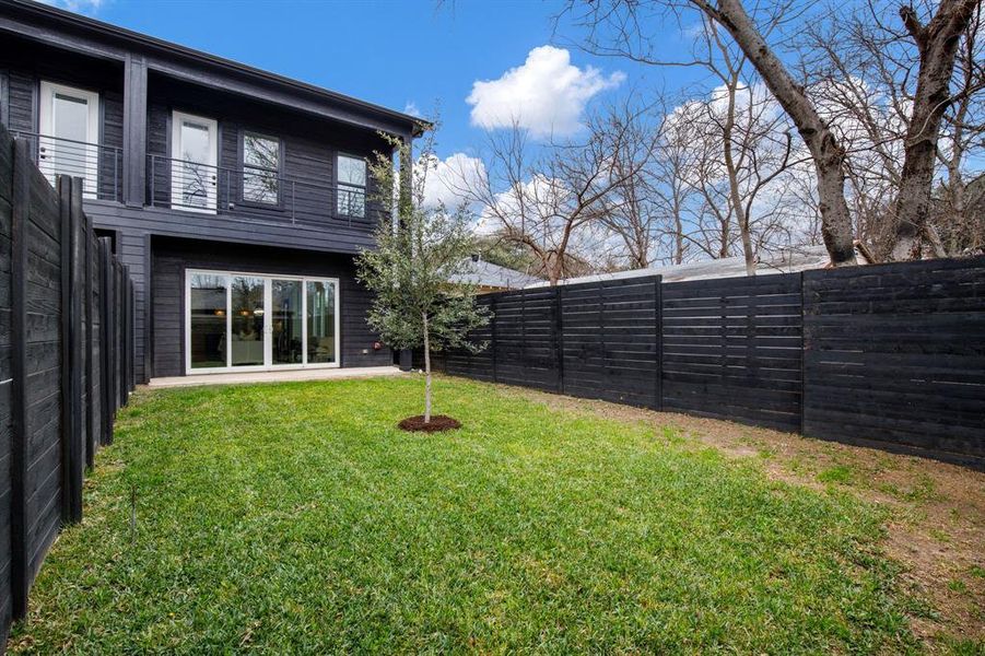 Exterior details and patio area of a home in , Dallas (Image 22). Exterior details and patio area of a home in , Dallas (Image 22).