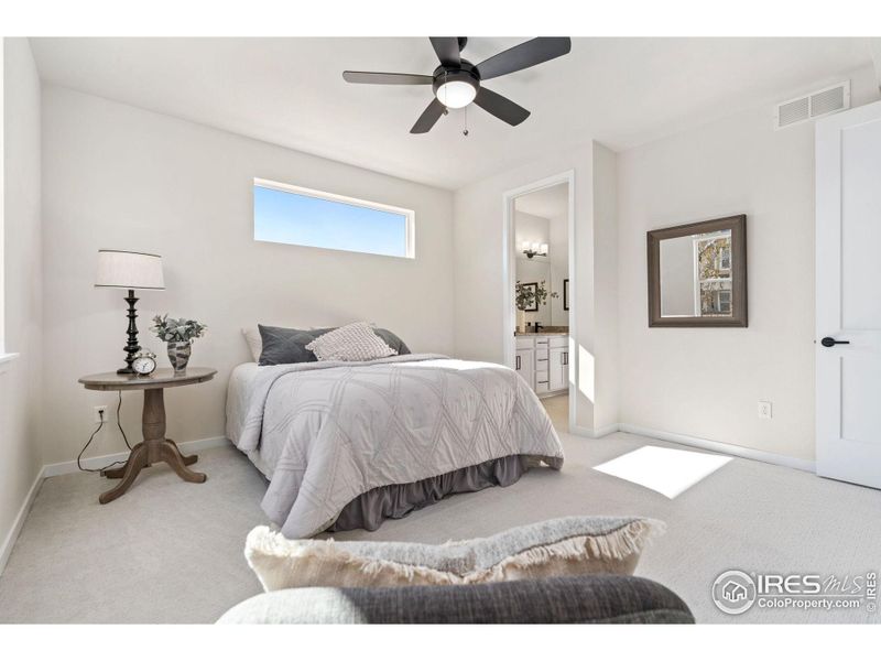 Furnished interior view inside a new home in , Fort Collins (Image 19). Furnished interior view inside a new home in , Fort Collins (Image 19).