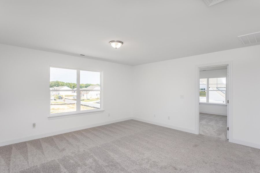Spacious, unfurnished interior of a new home in Daniel Farms, Benson (Image 21). Spacious, unfurnished interior of a new home in Daniel Farms, Benson (Image 21).