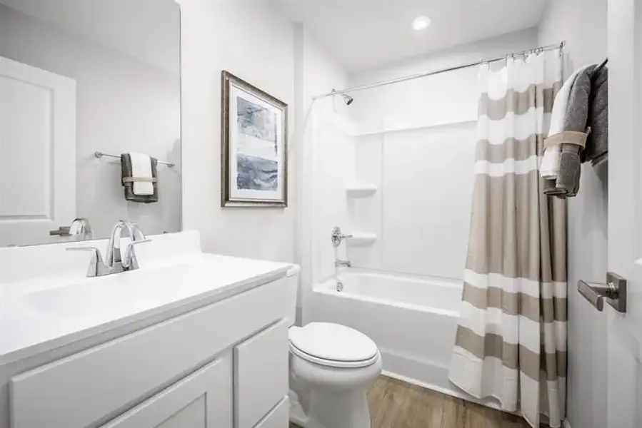 Furnished interior view inside a new home in Stanford Village, Lyman (Image 13).