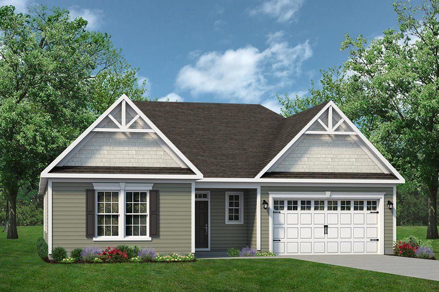 Representative exterior photo of a completed home built from the The Seashore Multigen by Chesapeake Homes in Coastal Club of the Carolinas, Calabash, NC (Image 25).