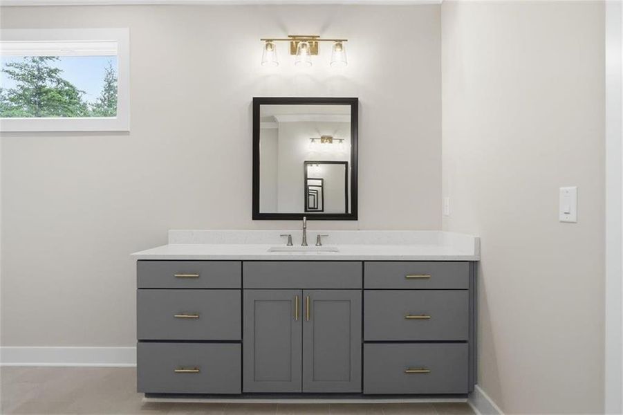 Furnished interior view inside a new home in , Clarkesville (Image 10).