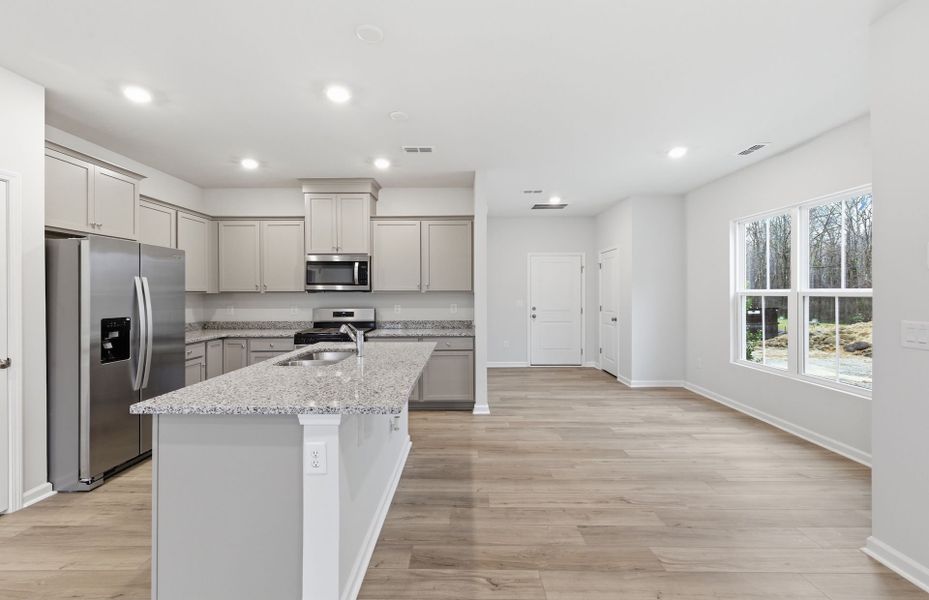 Furnished interior view inside a new home in Flemingfield, Greensboro (Image 36).