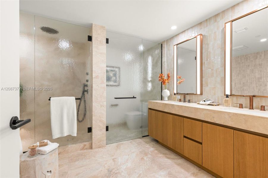 Furnished interior view inside a new home in , Bay Harbor Islands (Image 24).