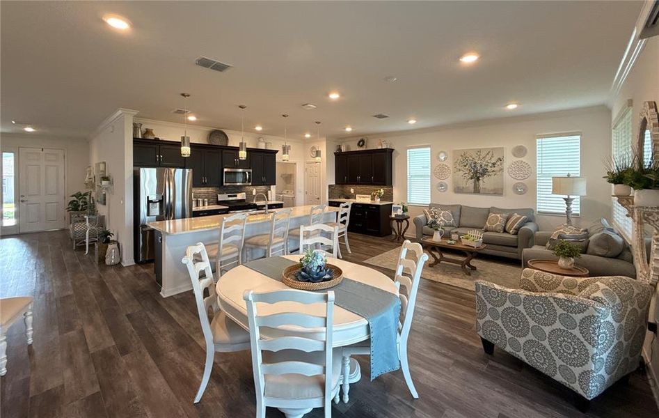 Furnished interior view inside a new home in , Ocala (Image 13).