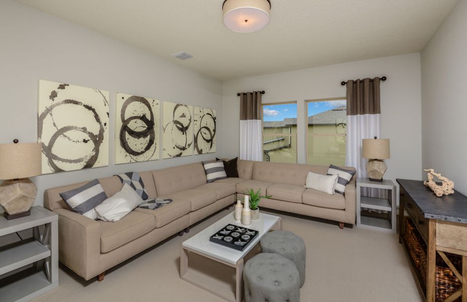 Representative furnished interior of a home built from the Moorpark by Pulte Homes in Devonshire, Mount Juliet (Image 12). Representative furnished interior of a home built from the Moorpark by Pulte Homes in Devonshire, Mount Juliet (Image 12).