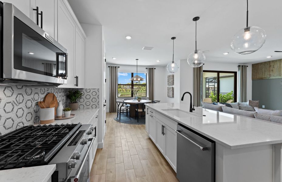 Stainless steel appliances in your new home