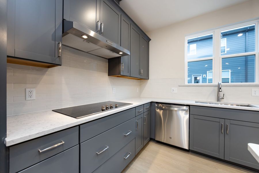 Furnished interior view inside a new home in Context at Oakhurst, Charlotte (Image 7).