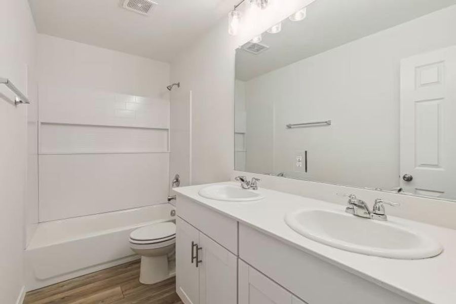 Photo of Centex home with same floor plan, not of actual home listed. Photo of Centex home with same floor plan, not of actual home listed.