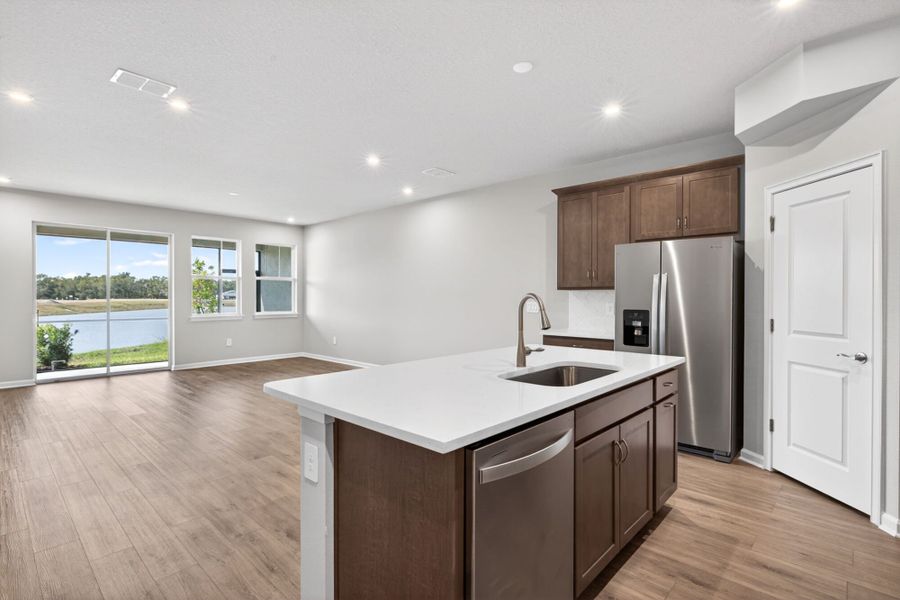 Furnished interior view inside a new home in Crosswind Ranch, Parrish (Image 5).
