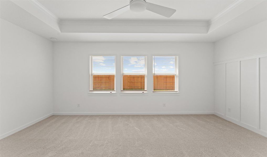 Spacious primary suite (*Photo not of actual home and used for illustration purposes only.) Spacious primary suite (*Photo not of actual home and used for illustration purposes only.)